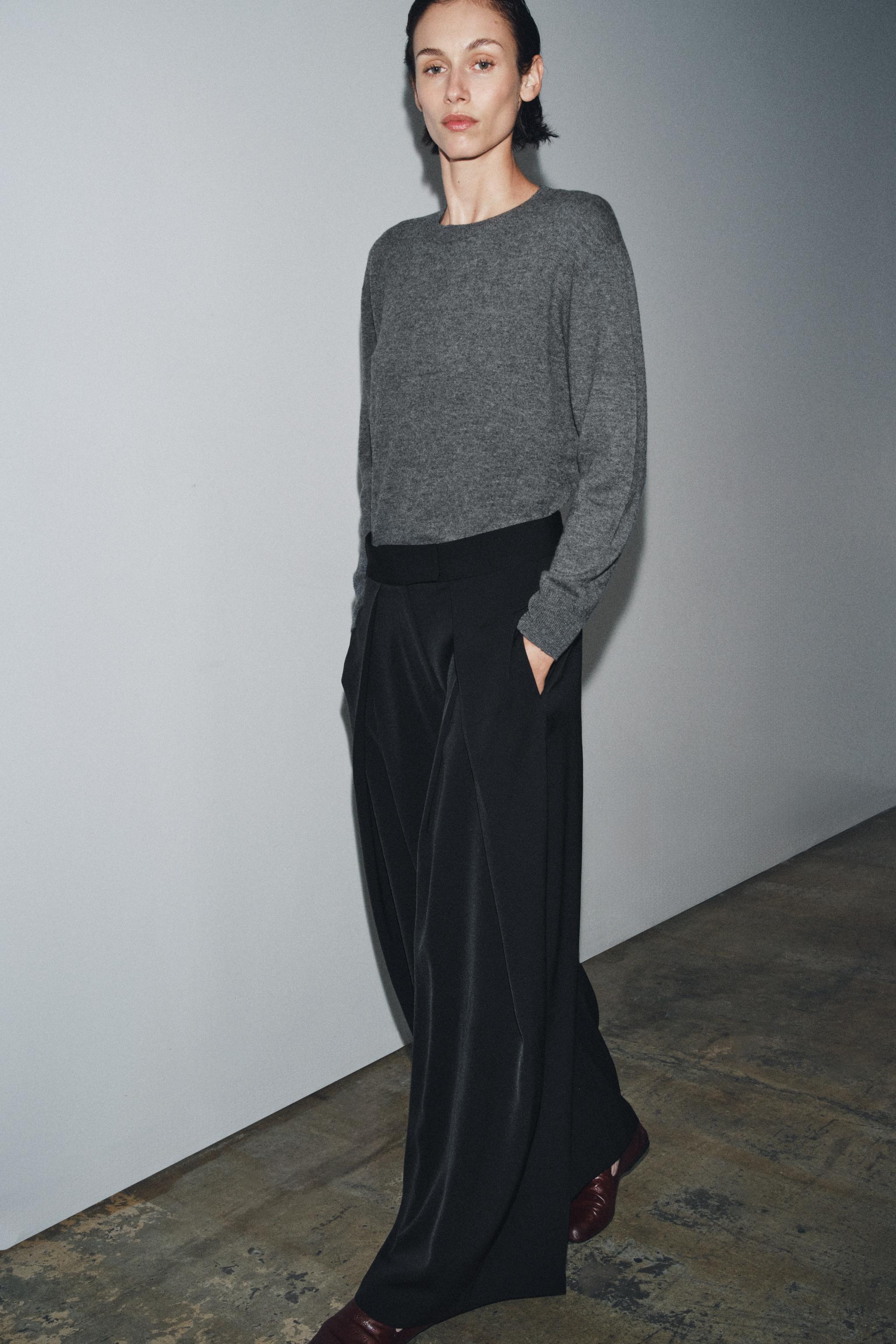 PANTALON À PLIS ZW COLLECTION